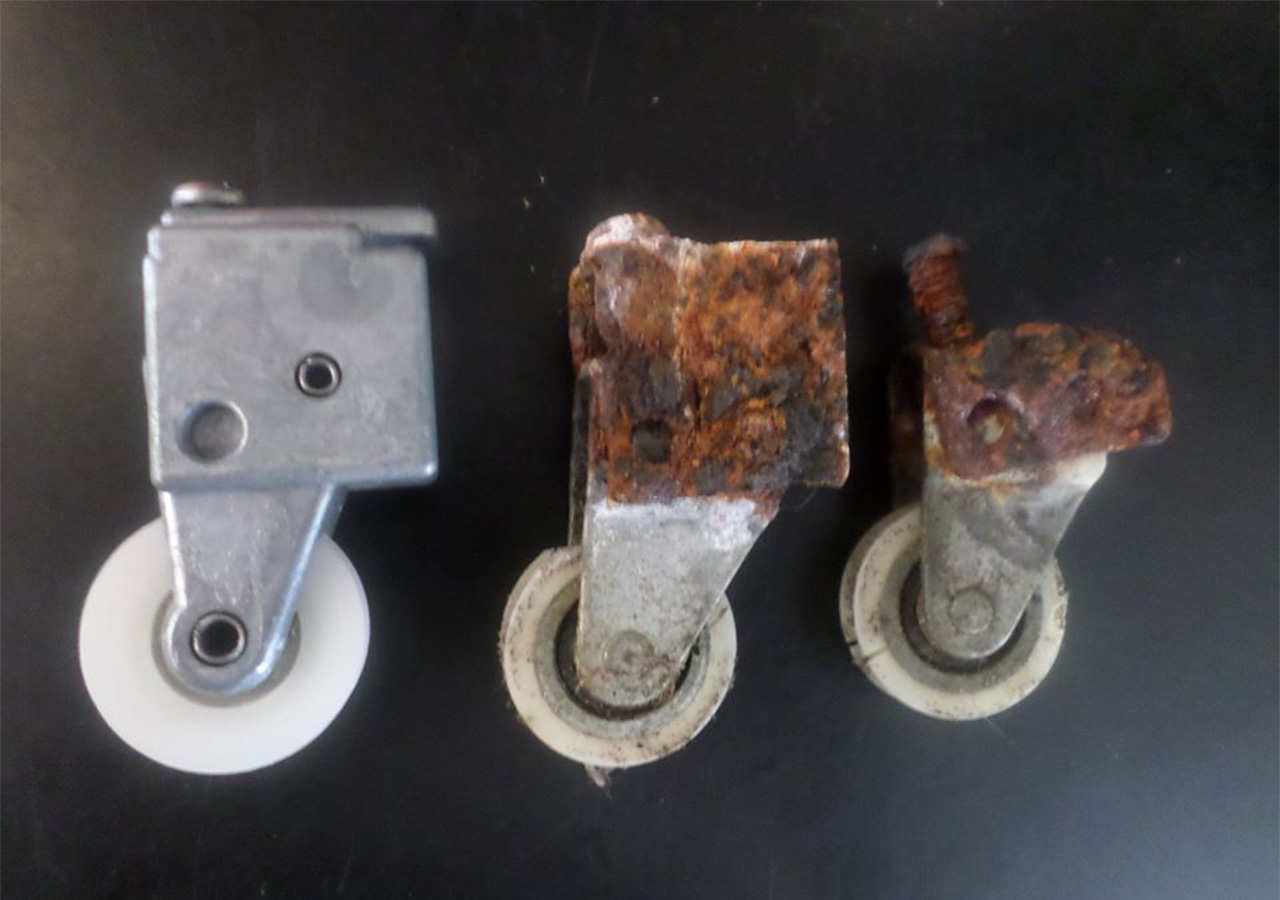 Example of corrosion